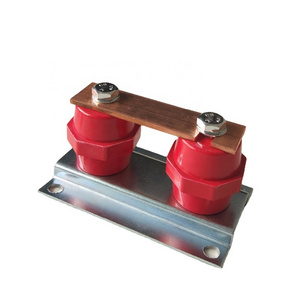 2 Way Copper Bus-bar Electrical Earthing Tape Bus Bar