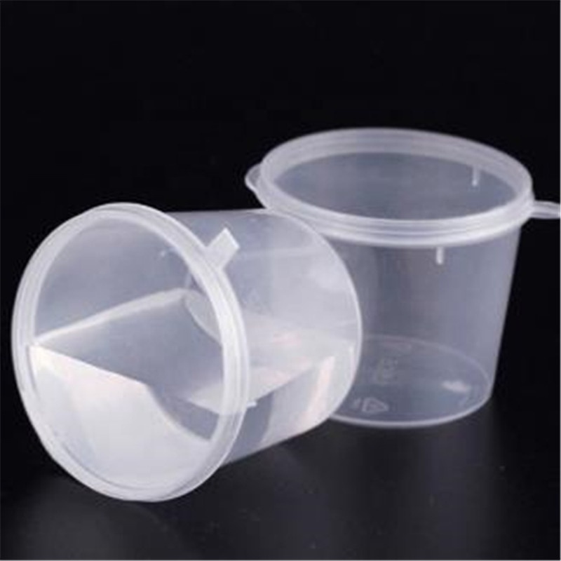 1000pcs Count 1.5oz Takeaway Leakproof Small Disposable Plastic Sauce Container