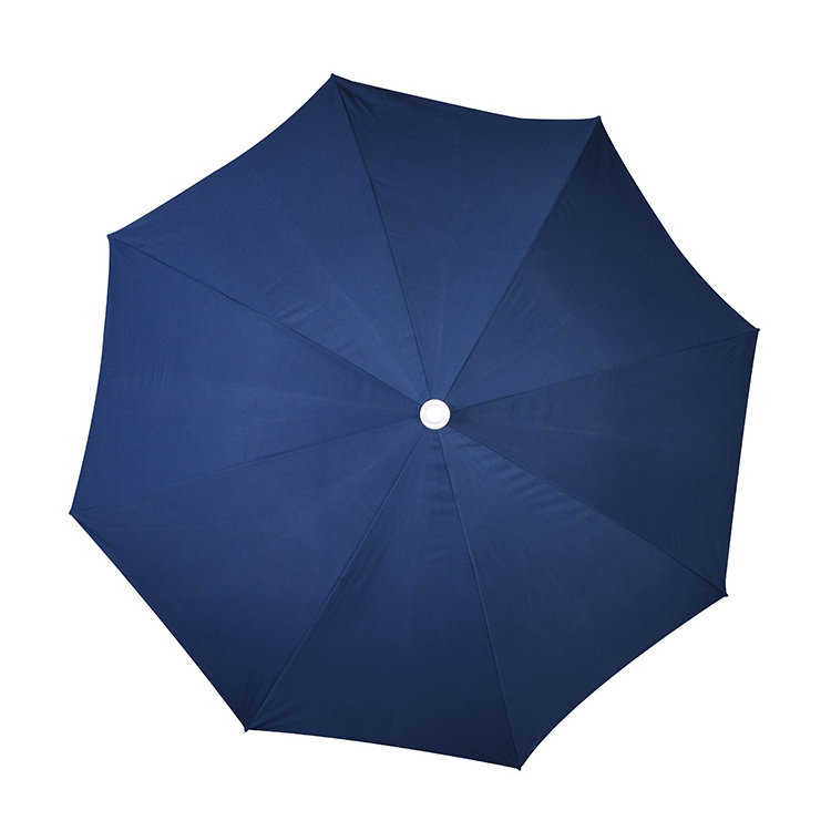 custom polyester fabric solid color umbrella with tilt