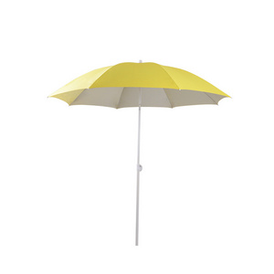 Parasol Outdoor High Quality silver coating customized beach umbrella