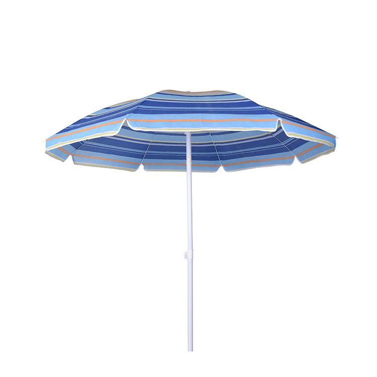 UV coated outdoor sun parasol oxford sea beach umbrella with UV protection