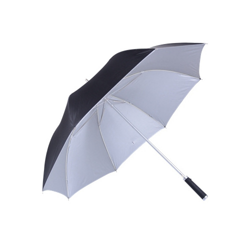 Sun City High Quality 190 T Pongee UV Proof  Fiberglass Automatic Opening Golf Umbrella Windproof With Custom Logo