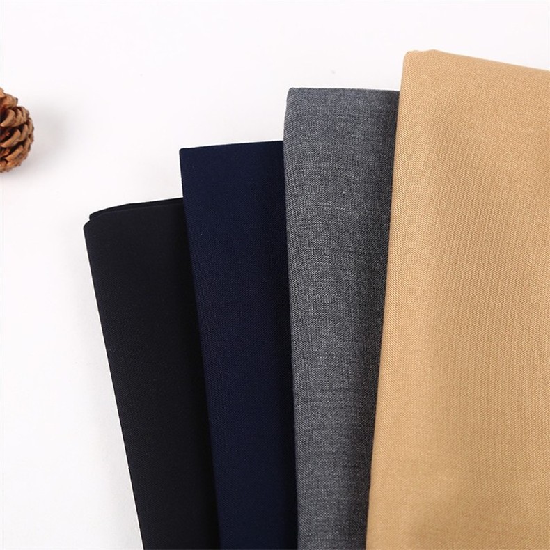 high quality stripe polyester viscose suit fabric Men's trousers pants man suit fabric