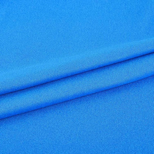 95 polyester 5 spandex fabric solid jersey knitted stretch fabric for dress clothing fabric