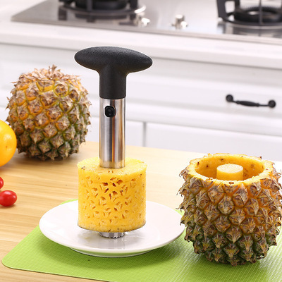 Best Selling Kitchen Tool Stainless Steel Fruit Knife Pineapple Corer Slicer Peeler Cutter Parer Pineapple Slicers