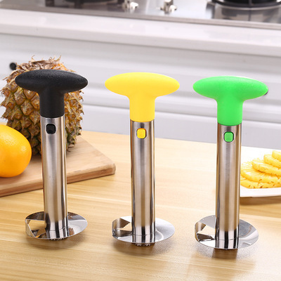 Best Selling Kitchen Tool Stainless Steel Fruit Knife Pineapple Corer Slicer Peeler Cutter Parer Pineapple Slicers