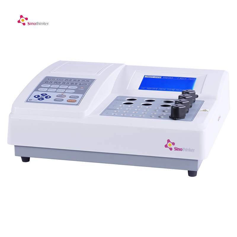 Factory Price Chemistry Coagulation Analyzer Coagulometer 2 /4 Channel Blood Coagulation Analyzer