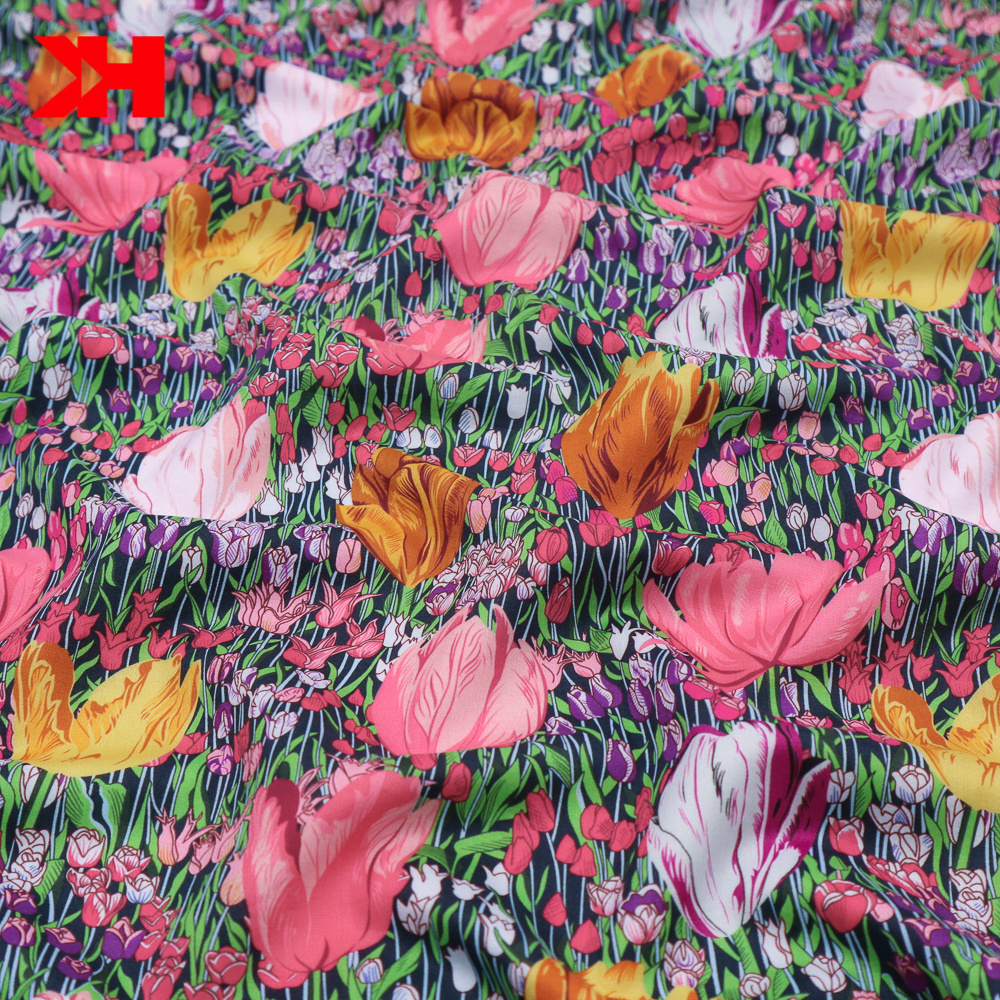 Kahn free sample 100% cotton tana lawn liberty London custom fabric printing fabric for garment