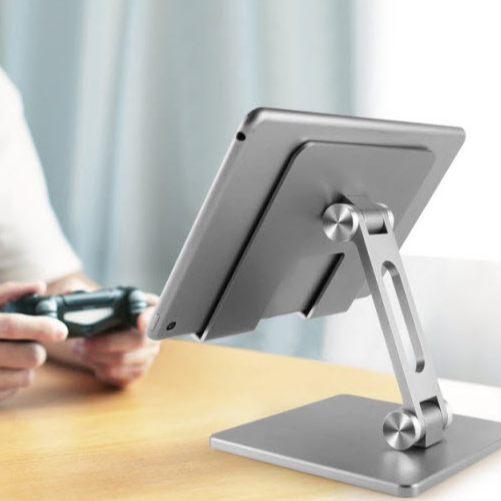 The Newest Universal Foldable Metal Tablet Stand for iPad Tablet Aluminum Stand Holder