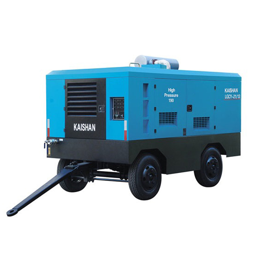 mining Diesel Portable/Mobile Screw Air Compressor On Sale for rock drill Epirock t35