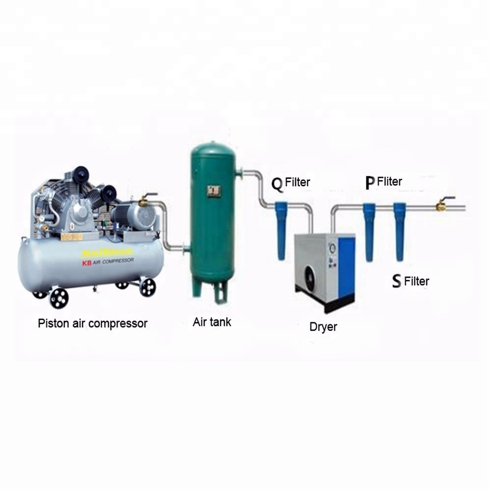 Custom-made industrial compressed air tank 500L stainless steel for promotion