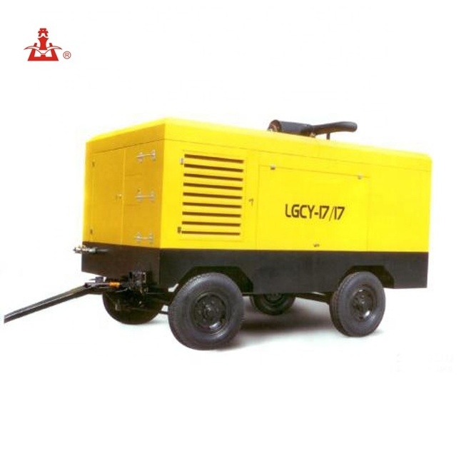 Kaishan brand KSCY580-17 Diesel Engine Portable Screw air compressor for sale