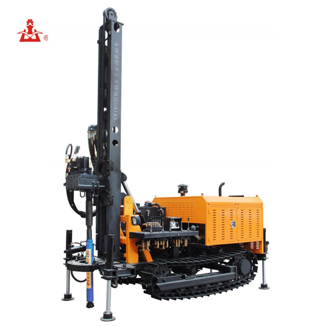 portable tube tunnel boring well crawler drilling machine