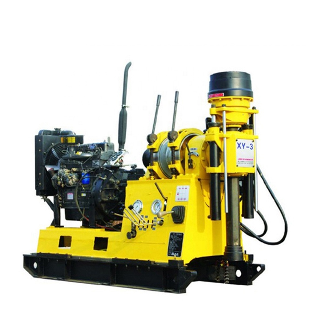 soil crawler Official 600 meter 200meters Deep 300m trailer hydraulic Truck Mounted Water Well Drilling Rig