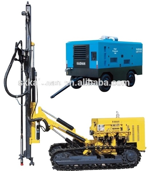 Kaishan brand KSCY580-17 Diesel Engine Portable Screw air compressor for sale