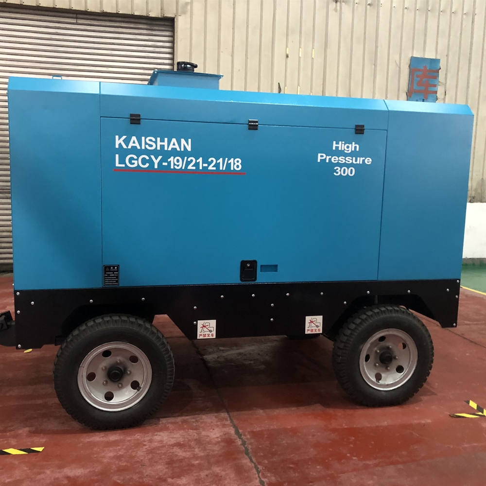 mining Diesel Portable/Mobile Screw Air Compressor On Sale for rock drill Epirock t35