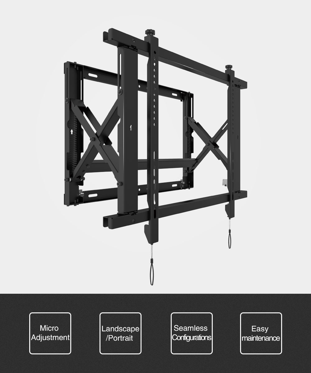 Multi Screens Monitor Led Tv Wall Mounts Tv Wall Brackets Video Wall Mount For 32-70 Inch