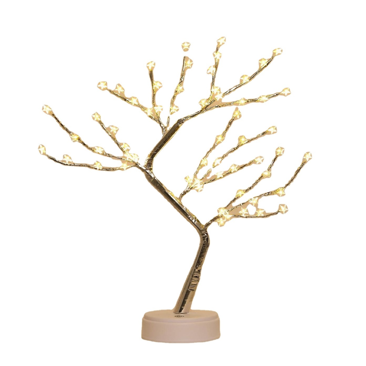 Hot Selling Christmas Decoration Light 108 LED Adjustable Branch Fairy Desktop Bonsai Tree Light Solar Panel For Room Decoration