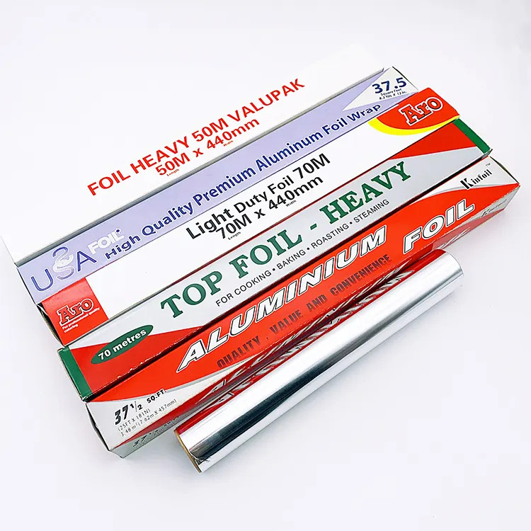 Aluminum Foil For Food Packing Household Aluminum Foil Rolls Aluminum Foil Paper