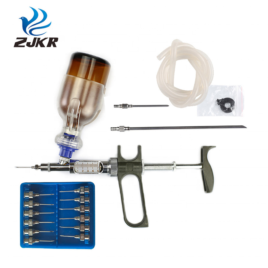 CETTIA KD105 continuous automatic brass raw material veterinary pig vaccine injector gun syringe for cattle poultry animal