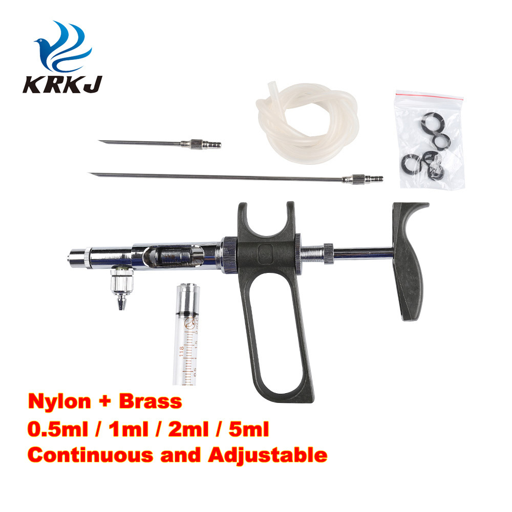 KD104 CETTIA high quality veterinary continuous syringe gun for poultry pig vaccine injection veterinary equipment