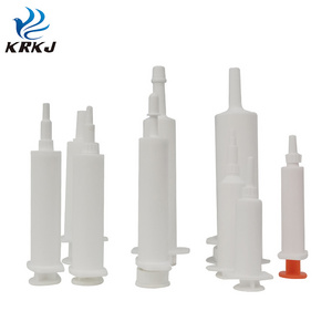 CETTIA KD315 veterinary plastic 60ml horse oral supplement dose control syringe for paste