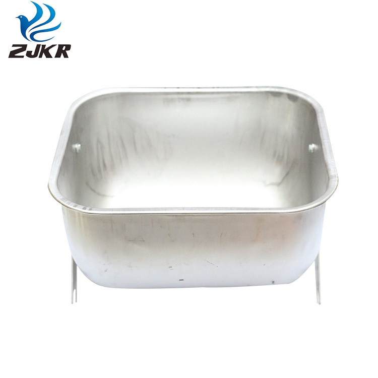 Cettia KD685 large size livestock drinking water bowl water trough for cow stainless steel