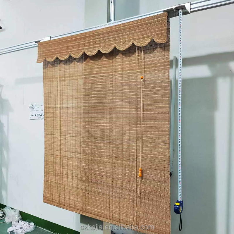 Chinese stylenatural bamboo rolled blind window shade outdoor bamboo curtain