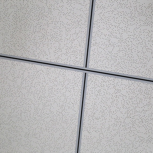 KENTE Heat Insulation Soundproof Drop Ceiling Commercial Mineral Fiber Ceiling Tiles