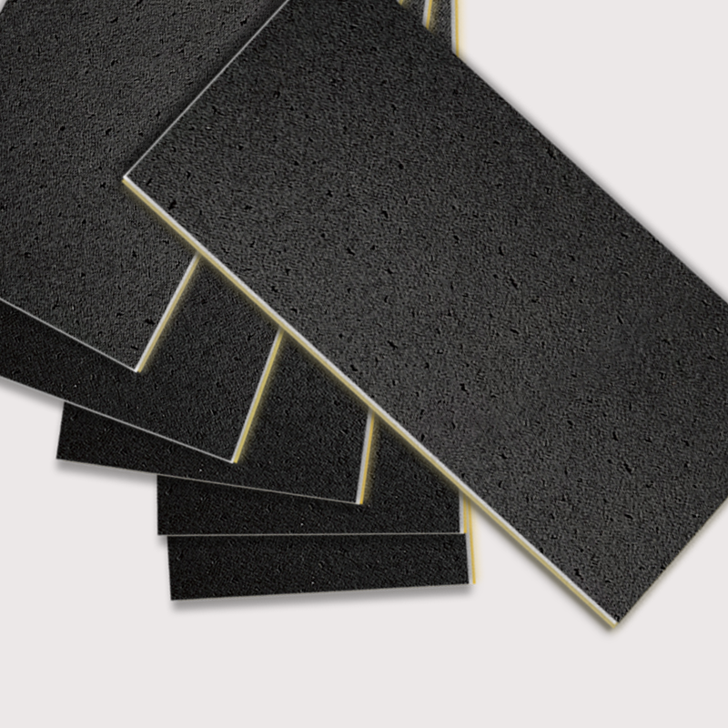 Light Weight Moisture-proof Mineral Fiber Ceiling Tiles with T-Bar Grid for Acoustic Black Color Ceiling Board