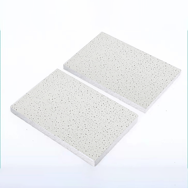 Good Surface Best Sale mineral soundproof mineral fiber ceiling board 14mm thickness acoustic ceiling tile