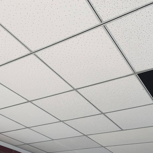 High Quality Acoustic Ceiling Tiles 600x600mm mineral fiber ceiling board for commercial buildings