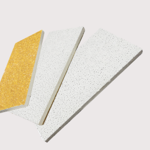 Mineral Fiber Ceiling Tiles High Temperature Resistance Acoustic Ceiling Board and Drop Ceiling Panels Soundproofing