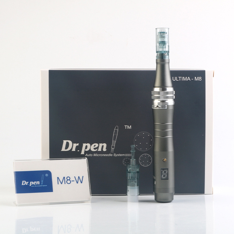 2023 Trending Products Micro Needle Microneedling Product Skin Rejuvenation Cartridges Wireless Derma pen Dr Pen M8