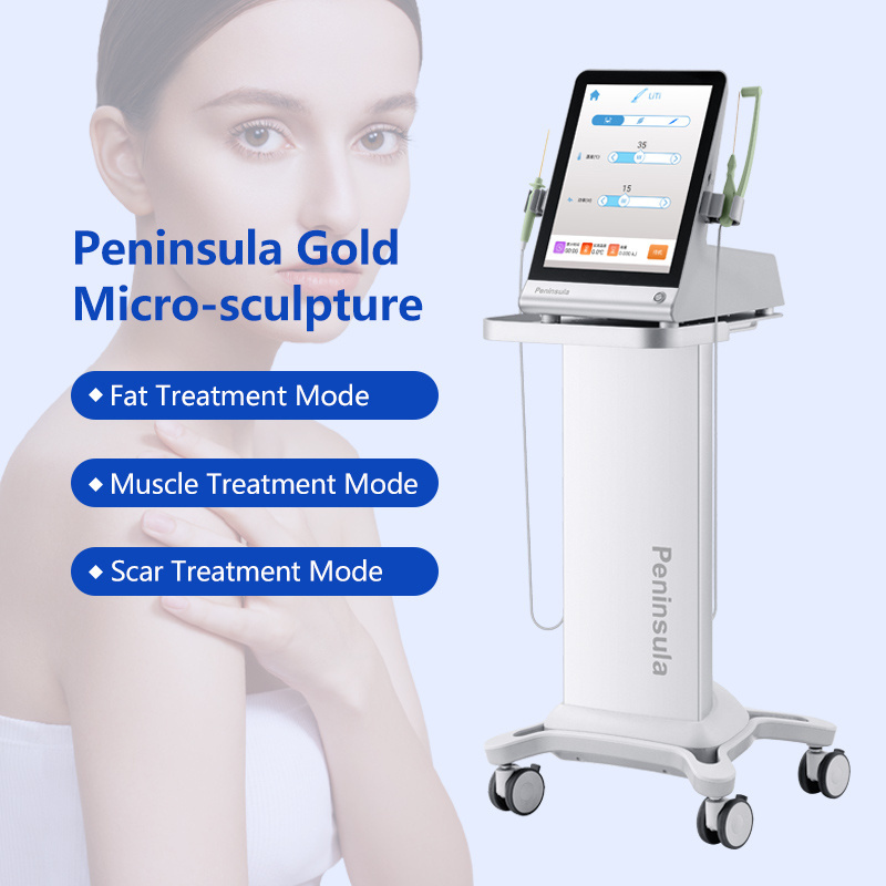 2024 New Generation Perfect Carved Out RF Fat Dissolving Body Shaping Gold Sculpture Fat Loss Rf Body Slimming Machine