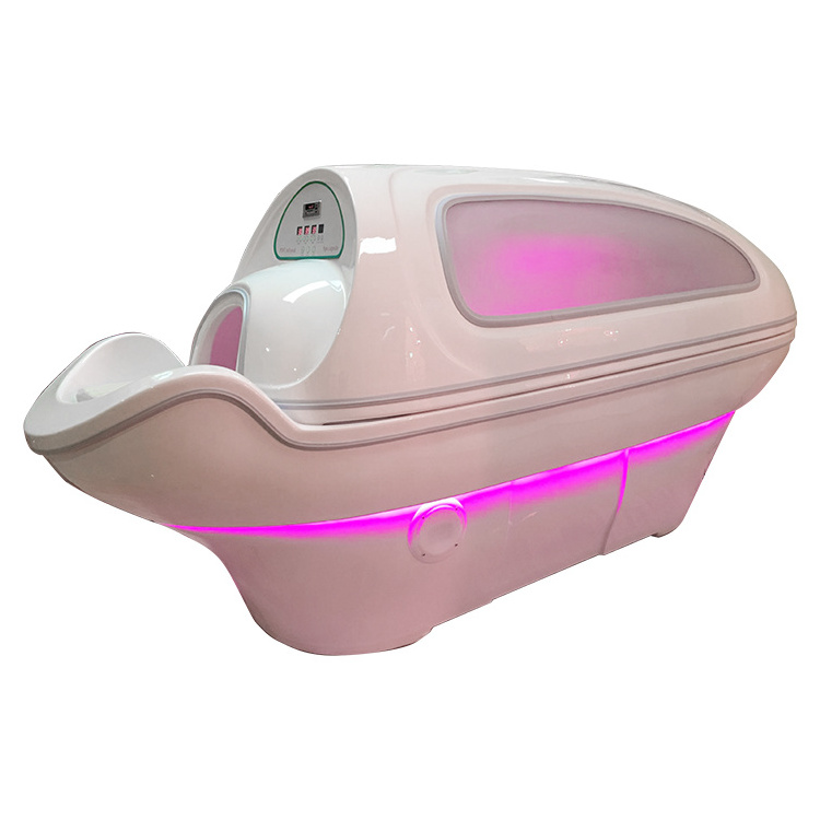 2024 Personal Shower Hot Sale Far Infrared Spa Capsule Sauna Spa Ozone Capsule Ozone Sauna / Float Therapy Float For Hot Sale