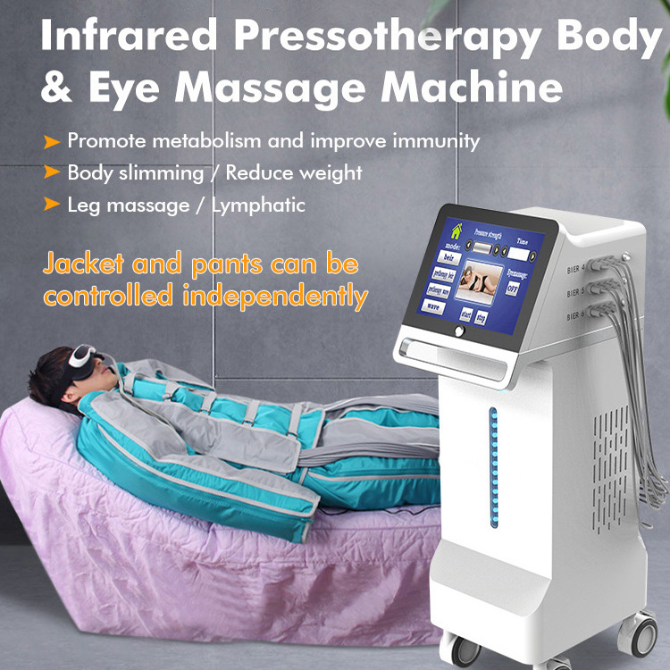 2024 Lymphatic Drainage Machine Pressure Bag Infusion Positive Clothing Made In Spain Treatment Belleza Pressotherapies Pills