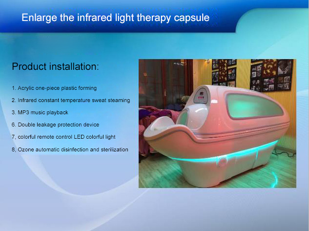 2024 Personal Shower Hot Sale Far Infrared Spa Capsule Sauna Spa Ozone Capsule Ozone Sauna / Float Therapy Float For Hot Sale