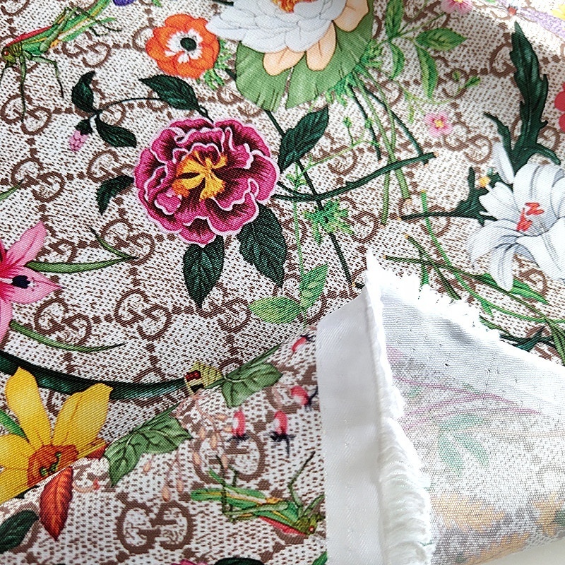 Chinese Factory Directly Sale All Kinds Of Designer Lining Fashion Suit Floral Printed Inter Lining Fabrics