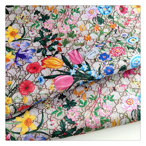 Chinese Factory Directly Sale All Kinds Of Designer Lining Fashion Suit Floral Printed Inter Lining Fabrics