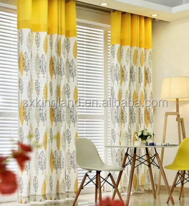 Royal curtains Cavas print curtain curtains home textile