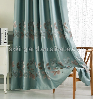 Used hotel drapes jacquard blackout curtain motorized stage curtains