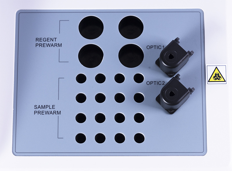 Medical Lab Auto Channel Coagulometer Blood Coagulation Analyzer Portable Blood Semi-auto Coagulation Analyzer