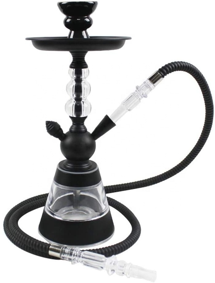 Cheap Mazaya Glass Luxury Hookah Middle Hookah Kit Acrylic Portable Aluminum Chicha Hookah For Party