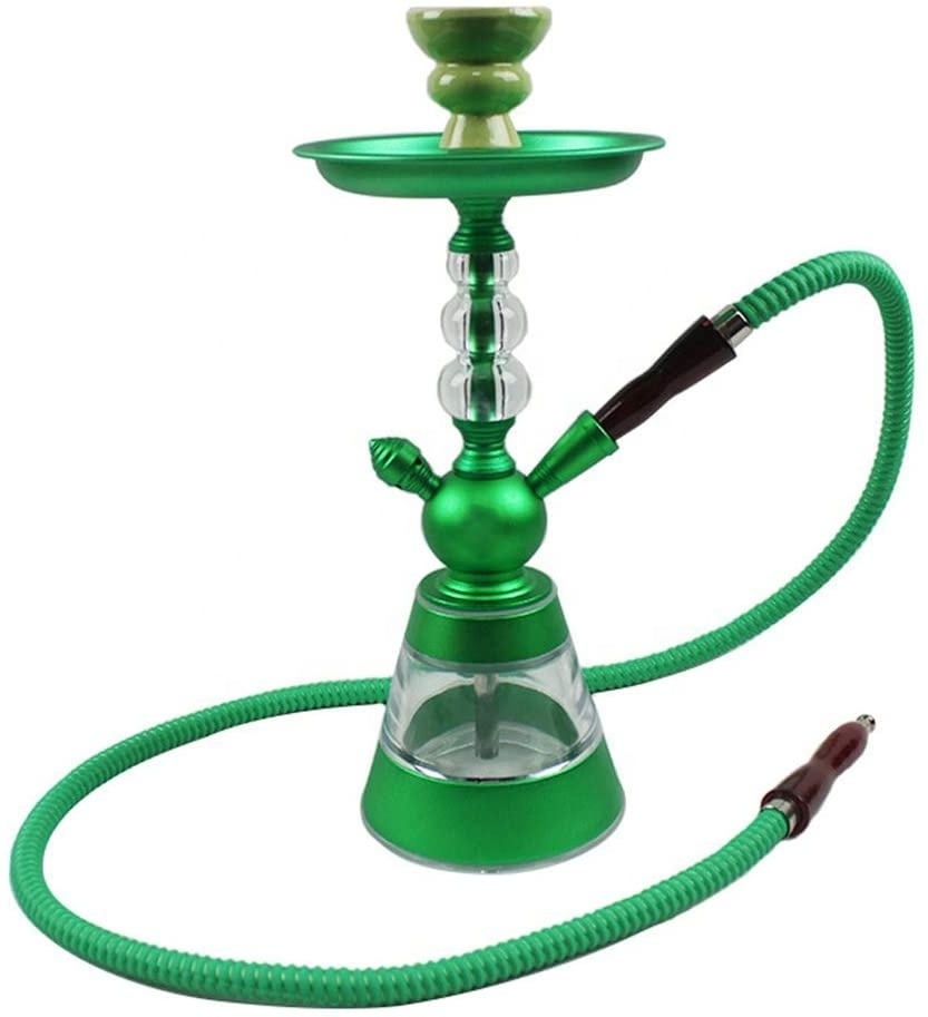 Cheap Mazaya Glass Luxury Hookah Middle Hookah Kit Acrylic Portable Aluminum Chicha Hookah For Party