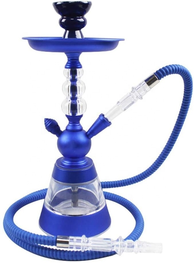 Cheap Mazaya Glass Luxury Hookah Middle Hookah Kit Acrylic Portable Aluminum Chicha Hookah For Party