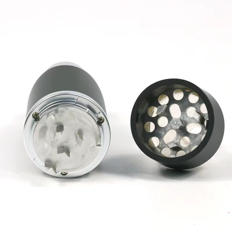 2023 Manual Pressing Herb Tobacco Grinder Aluminum Alloy Herb Grinder Pen For Smoke Shop