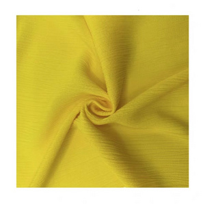 Natural high quality of rayon woven yoryu crinkle fabric in reactive dyed KYW-21067