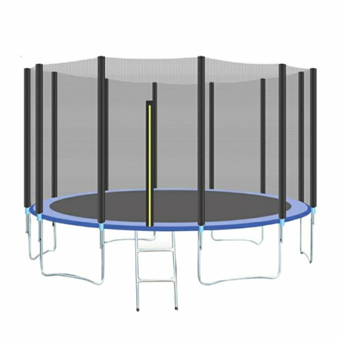 Manufacturer child trampolines for adults with enclosures round 5- 16ft trampoline outdoor with safety net