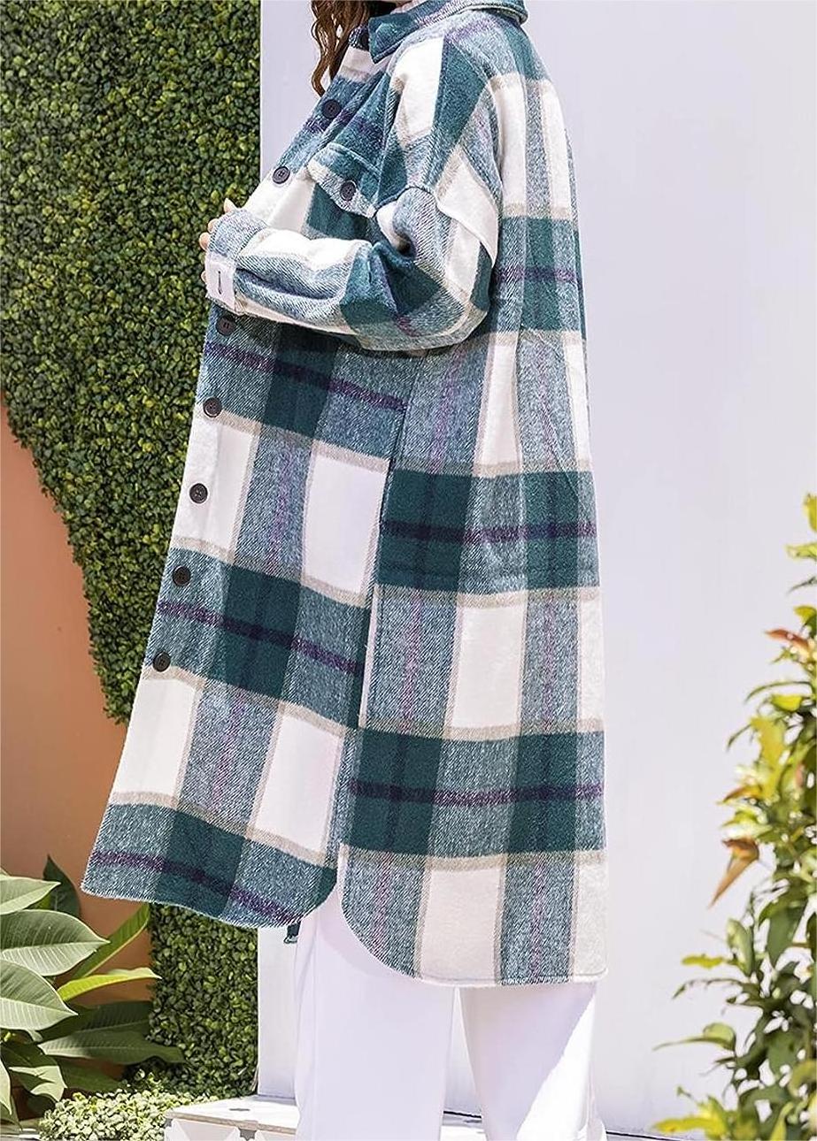 Wholesale tweed check fabric 100% polyester yarn dyed stiff flannel fabric for woman coat